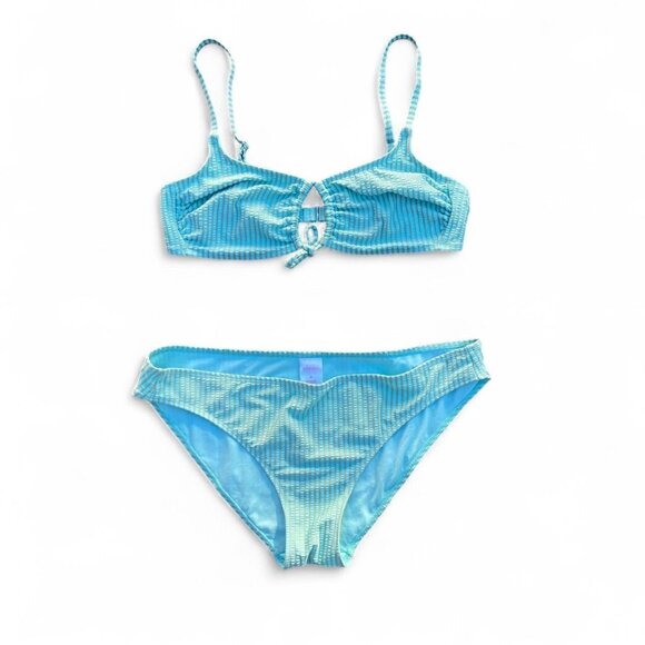 ♡︎ gingham blue bikini set ♡︎ - Picture 1 of 7